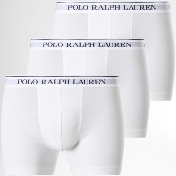 Polo Ralph Lauren - Juego de 3 calzoncillos bóxer blancos