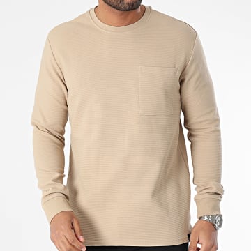 Only And Sons - Pull Luca Beige