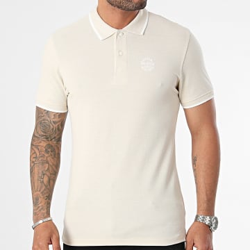 Blend - Polo Manches Courtes Nate 20708180 Beige