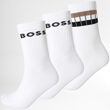 BOSS - Confezione da 3 paia di calzini 50510692 Bianco