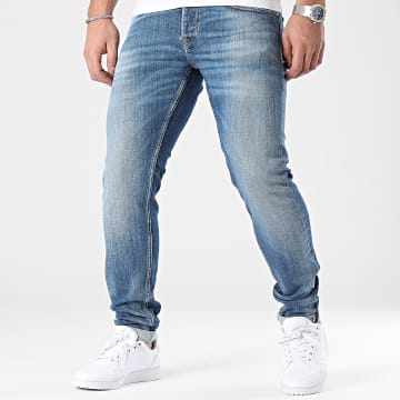 Le Temps Des Cerises - 711 Jeans slim fit in denim blu