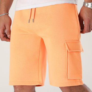 LBO - 3295 Pantaloncini da jogging Cargo arancione pastello