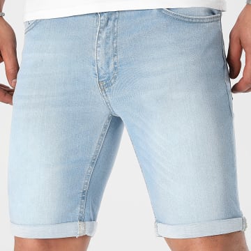 LBO - Pantalones cortos vaqueros azul lavado 3109
