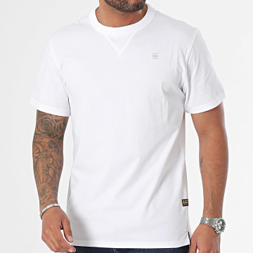  G-Star - Tee Shirt Nifous D24449-336 Blanc