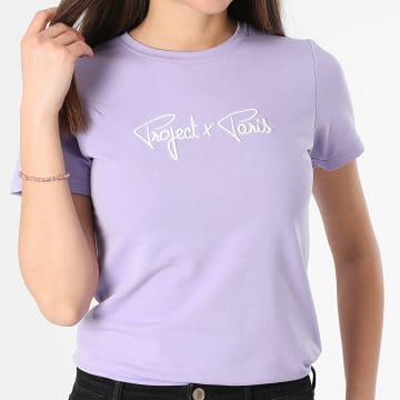 Project X Paris - Tee Shirt Femme F221121 Violet
