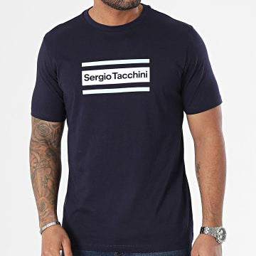 Sergio Tacchini - Camiseta Lared 40527 Azul Marino