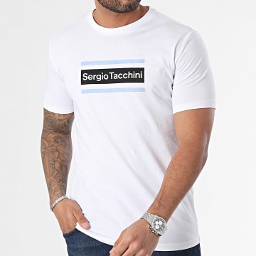 Sergio Tacchini - Camiseta Lared 40527 Blanca