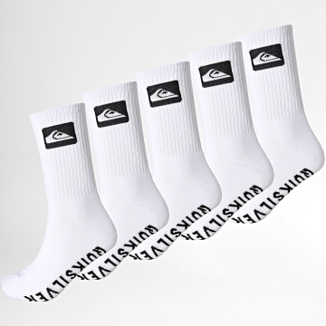 Quiksilver Lot De 5 Paires De Chaussettes AQYAA03312 Blanc LaBoutiqueOfficielle