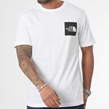 The North Face - Tee Shirt Fine A87ND Blanc
