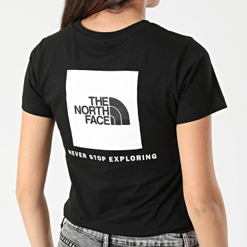  The North Face - Tee Shirt Femme Redbox A87NM Noir