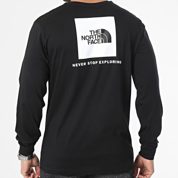 The North Face - Redbox A87NN Camiseta de manga larga Negra