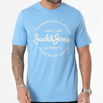 Jack And Jones - Tee Shirt Forest Bleu
