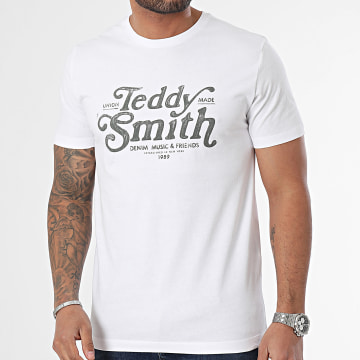 Teddy Smith - Maglietta 11016809D Bianco