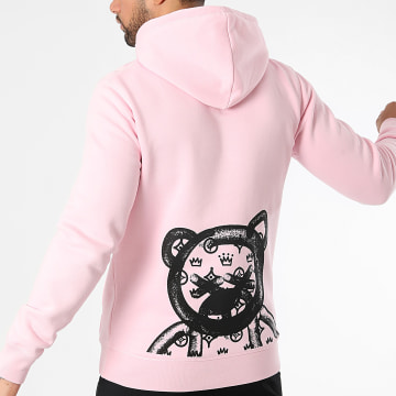 Teddy Yacht Club - Sweat Capuche Half Street Couture Rose