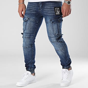 MTX - Jogger Pant Slim Jeans Azul Denim