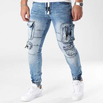 MTX - Jogger Pant Slim Jeans Azul Denim