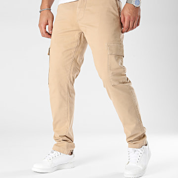 Pepe Jeans - Pantalon Cargo Slim PM211641 Beige