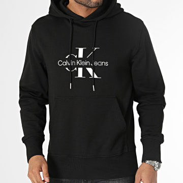 Calvin Klein - Felpa con cappuccio 5429 nero