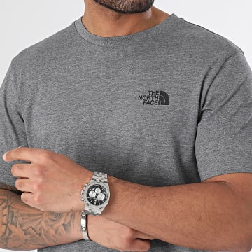The North Face - Tee Shirt Simple Dome A87NG Gris Chiné