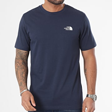 The North Face - Camiseta Simple Dome A87NG Azul Marino
