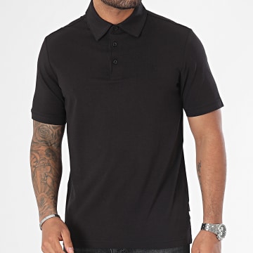 Jack And Jones - Polo Manches Courtes Spencer Noir
