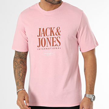 Jack And Jones - Camiseta rosa Lucca
