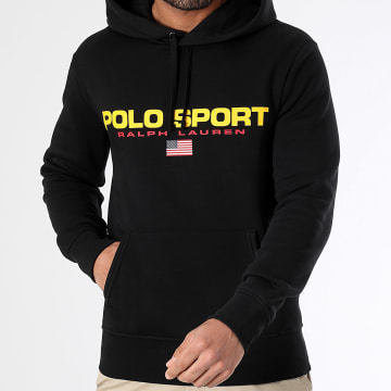 Polo Sport Ralph Lauren - Felpa con cappuccio Sport Logo Nero
