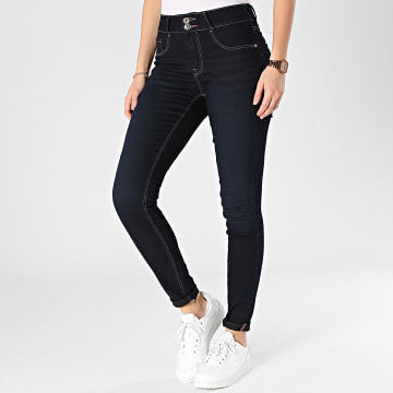 Tiffosi - Jeans classici skinny da donna 10052925 Bleu Brut