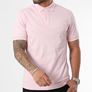  BOSS - Polo Manches Courtes Passertip 50507699 Rose