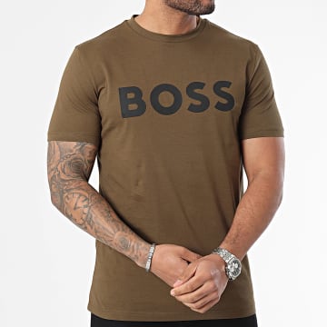 BOSS - Camiseta Thinking 1 50481923 Marrón