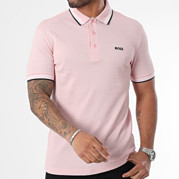  BOSS - Polo Manches Courtes Paddy 50469055 Rose