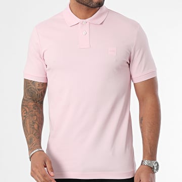 BOSS - Polo Manches Courtes Passenger 50507803 Rose