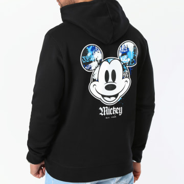 Mickey - Sweat Capuche Mickey Front Hand Los Angeles Noir