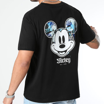 Mickey - Tee Shirt Mickey Front Hand Los Angeles Noir