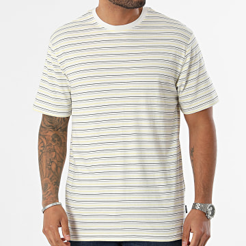 Only And Sons - Tee Shirt A Rayures Lian 8159 Blanc