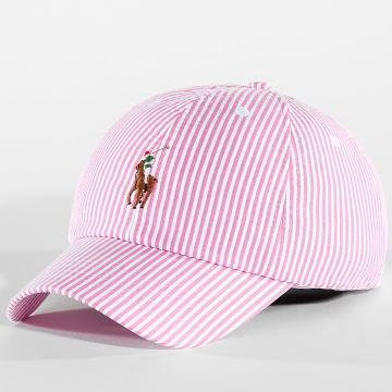 Polo Ralph Lauren - Cappello classico Bianco Rosa