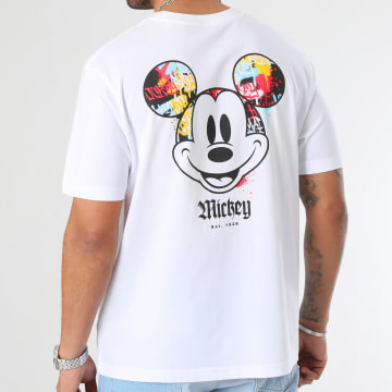 Mickey - Maglietta con mano anteriore di Mickey Chicago, bianca