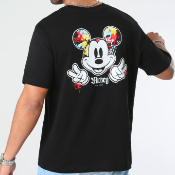 Mickey - Tee Shirt Mickey Back Hand Chicago Noir