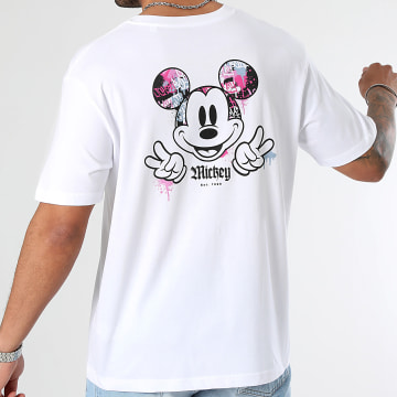 Mickey - Mickey Mano Atrás Madrid Camiseta Blanca