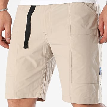 MZ72 - Pantalones cortos cargo beige Feloo
