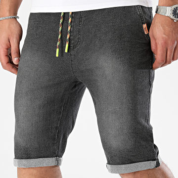 MZ72 - Pantaloncini Jean Fluge grigio antracite