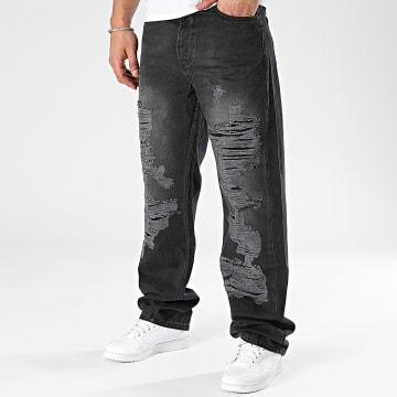 2Y Premium - Jeans neri larghi