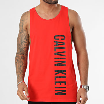 Calvin Klein - Camiseta de tirantes KM0KM00997 Roja