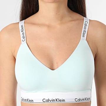 Calvin Klein - Soutien-Gorge Femme Light Lined QF7060E Vert Menthe