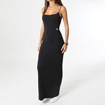 Calvin Klein - Vestido de tirantes para mujer 3055 Negro