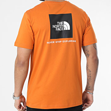  The North Face - Tee Shirt Redbox A87NP Orange