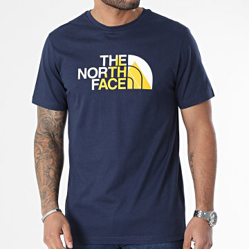 The North Face - Tee Shirt Biner Graphic A894X Bleu Marine