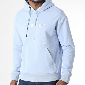 Calvin Klein - Hero Logo Comfort Sudadera con capucha 1345 Azul claro