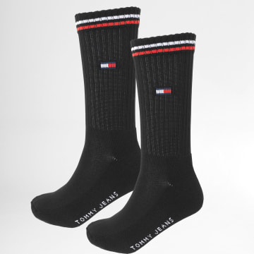 Tommy Hilfiger - Lote de 2 pares de calcetines 8176 Negro