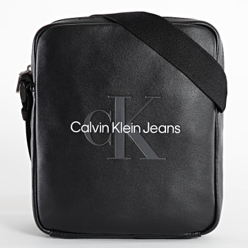 Calvin Klein - Bolso Monogram Soft Reporter 2448 Negro
